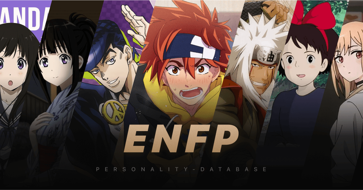 ENFP Personality Our Beloved Anime and Cartoon Characters  Evolve