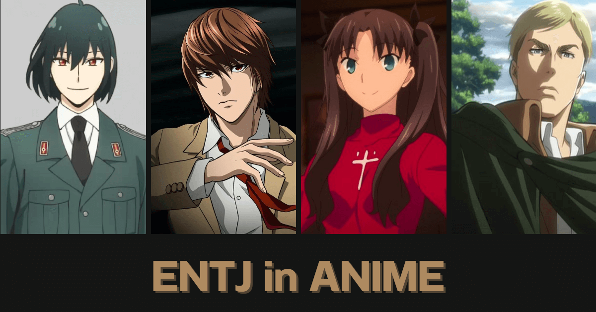 Famous ENTJ Anime Characters - Personality Max