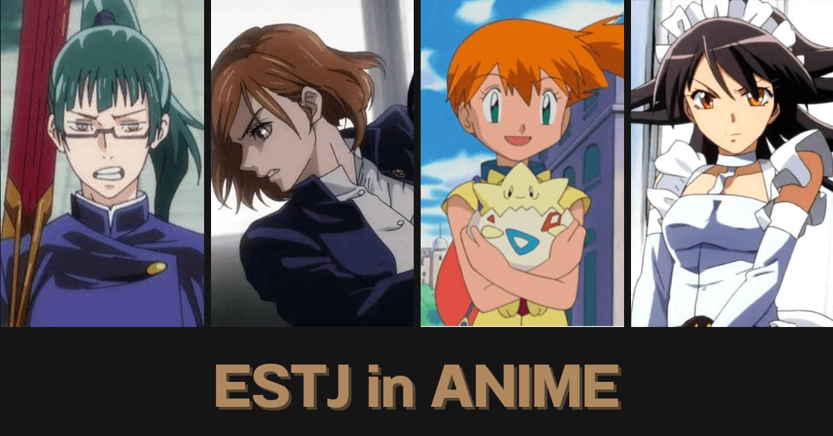 Myers Briggs Types Of Anime Characters