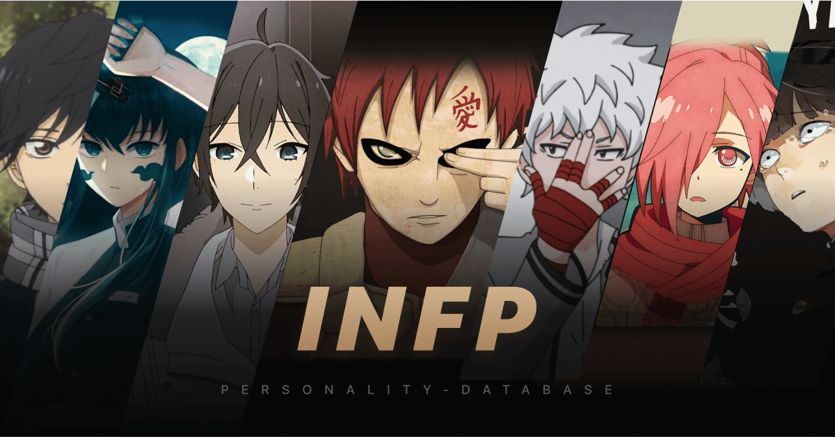 Myers Briggs Types Of Anime Characters