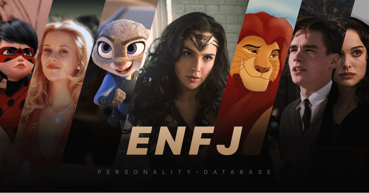 The MBTI: ENFJ Fictional Characters