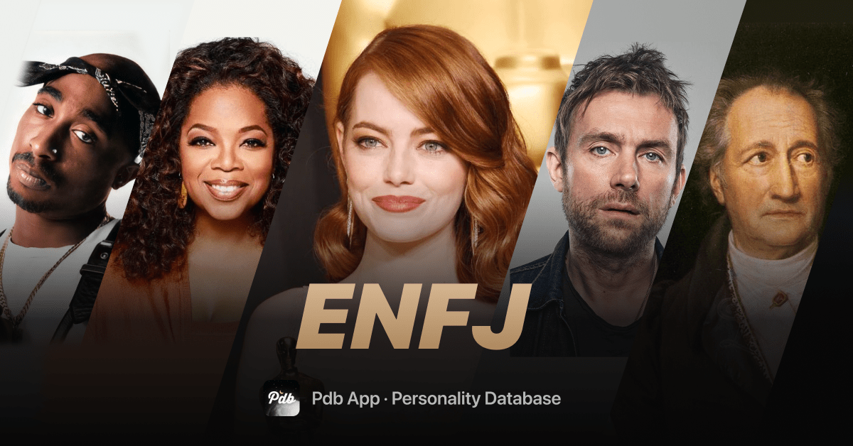 famous enfj celebrities