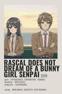 Anime, Seishun Buta Yarou wa Bunny Girl Senpai no Yume wo Minai Wiki