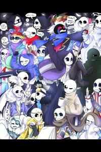 Error404 VS Wiki!Sans (FANON) 